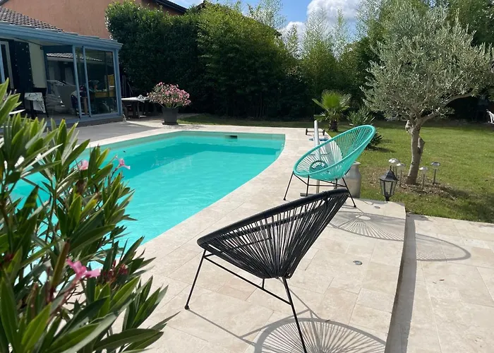 Villa Poetique Proche De Lyon